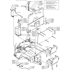 FRAME(from s/n 344501 to s/n 344519 from 2005 to 2006) spare parts