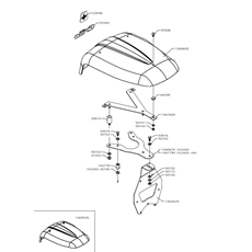 15LD350-400 COVER FITTING SET(from s/n 102801 from 1984) spare parts