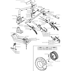 HANDLE (from sn 305500 to sn 569454 from 2005 to 2013) spare parts