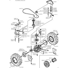 TRANSMISSION (from sn 546604 to sn 554354 from 2011 to 2012) spare parts