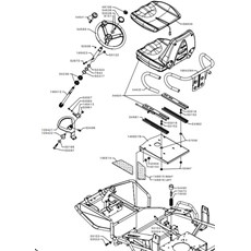 STEERING UNIT AND SEAT (from sn 577863 to sn 583834 from 2014 to 2014) spare parts