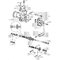 GEARBOX FROM SERIAL NO. 521731(G85) -521744(G85D)(from s/n 521744 to s/n 590903 from 2009 to 2015) spare parts