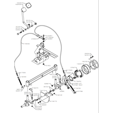 FRONT WHEEL BRAKE(from s/n 588524 to s/n 598455 from 2014 to 2015) spare parts