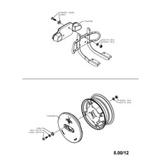 WEIGHTS FOR PLOUGH KIT (from sn 211395 from 1996) spare parts