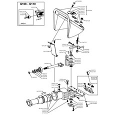 CUTTER BAR CENTRAL UNIT IN OIL BATH (from sn 586396 from 2014) spare parts
