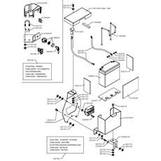 15LD350-400 ELECTRIC START(from sn 335980 to sn 524686 from 2007 to 2010) spare parts