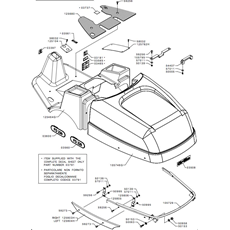 BODY (from s/n 303001 to s/n 521514 from 2003 to 2009) spare parts