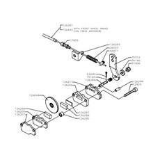 BRAKE UNIT (from sn 276401 from 2001) spare parts