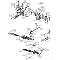 GEAR BOX (from sn 736767 from 2023) spare parts