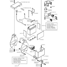 LOMBARDINI 15LD350-440 ELECTRIC STARTER (from sn 634320 to sn 684581 from 2017 to 2020) spare parts