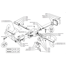 SNOWTHROWER(1) 9G2722-9G2922(from s/n 228001 from 1996) spare parts