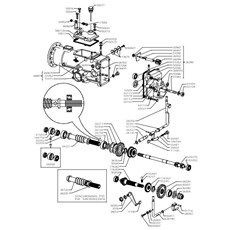 GEAR BOX (from sn 594245 to sn 692237 from 2015 to 2020) spare parts