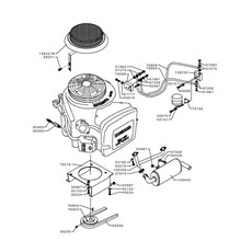 ENGINE - VANGUARD 16hp (from sn 264001 from 2001) spare parts