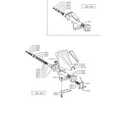CUTTER BAR CENTRAL UNIT(from s/n 168897 from 1990) spare parts