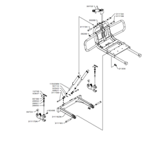 HYDRAULIC LIFT FOR ATTACHMENTS(from s/n 564371 from 2012) spare parts