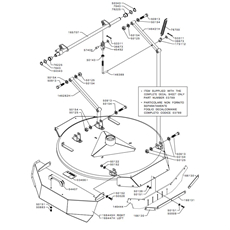 CUTTER DECK(from s/n 546986 from 2011) spare parts