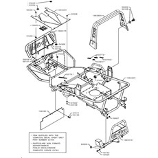 FRAME (from sn 576072 to sn 585528 from 2014 to 2014) spare parts