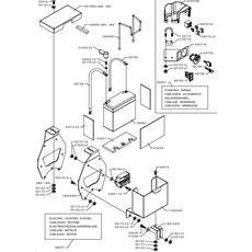 KOHLER KD15 350-440 ELECTRIC STARTER (from sn 684582 from 2020) spare parts