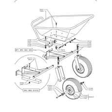 BARROW(from sn 228001 from 1996) spare parts