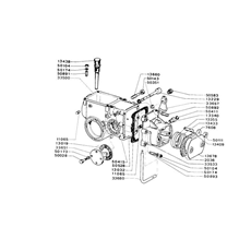 GEAR BOX(from sn 157716 to sn 190643 from sn 157716 to sn 190643 from 1990 to 1995) spare parts