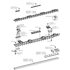 PRO CUTTER BAR CM 117-137-157 (from sn 695528 from 2020) spare parts
