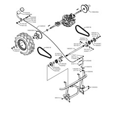 DIFFERENTIAL LOCK (from sn 585775 to sn 653946 from 2014 to 2018) spare parts