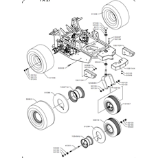 WHEELS & WEIGHTS(from s/n 567583 to s/n 658237 from 2013 to 2018) spare parts