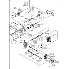 68 CM ALL PURPOSE FLAIL TRANSMISSION UNIT (from sn 645595 to sn 670220 from 2017 to 2018) spare parts