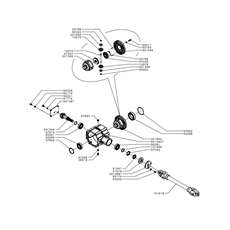 FRONT DIFFERENTIAL(from s/n 537311 from 2011) spare parts