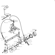 FRONT WHEEL BRAKE (from sn 573928 to sn 598743 from 2013 to 2015) spare parts