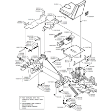 TWO-POINT LINKAGE & SEAT(from s/n 536089 to s/n 562912 from 2010 to 2012) spare parts