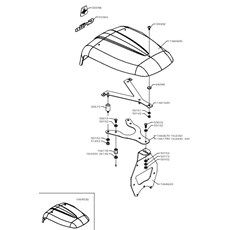 15LD350/400 COVER FITTING SET(from 335980 from 2007) spare parts