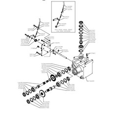 GEAR BOX (from sn 345233 to sn 385500 from 2005 to 2007) spare parts