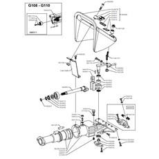 CUTTER BAR CENTRAL UNIT IN OIL BATH (from sn 228001 from 1996) spare parts