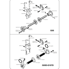 PLOUGH KIT (from sn 226751 from 1996) spare parts