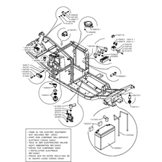 ELECTRIC EQUIPMENT (from sn 544264 from 2011) spare parts