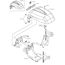 15LD400 COVER FITTING SET(from sn 22801 from 1996) spare parts