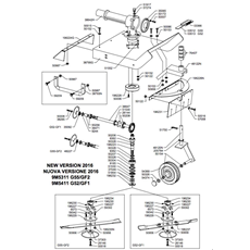 GRASS CUTTER 50 cm(from 2016) spare parts