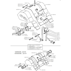 ADJUSTABLE COVER & TILLER X 6(from s/n692483 from 2020) spare parts