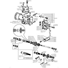 GEARBOX FROM SERIAL No. 521802 (from sn 521802 to sn 561172 from 2009 to 2012) spare parts