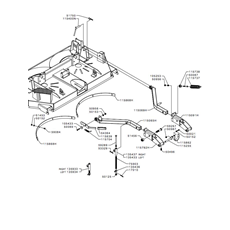 155 cm DECK ARMS(from s/n 340228 to s/n 340244 from 2007 to 2007) spare parts
