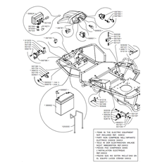 ELECTRIC EQUIPMENT 3rdV(from s/n 523433 to s/n 546985 from 2009 to 20011) spare parts