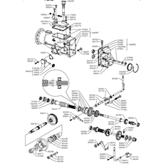 GEAR BOX 3rdV FROM S/N 521570(from s/n 521570 to s/n 595415 from 2009 to 2015) spare parts