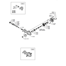 TILLER GEARBOX(from s/n 692483 from 2020) spare parts