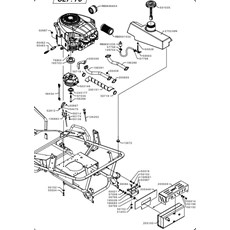 ENGINE B&S 7180 CLUTCH AND THROTTLE (from sn 715510 from 2021) spare parts