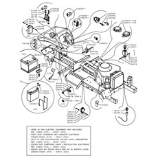 ELECTRIC EQUIPMENT (from sn 573107 to sn 575559 from 2013 to 2013) spare parts