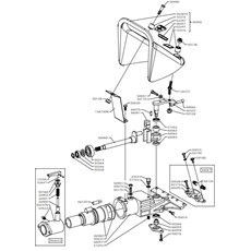 CUTTER BAR CENTRAL UNIT IN OIL BATH (from sn 228001 from 1996) spare parts