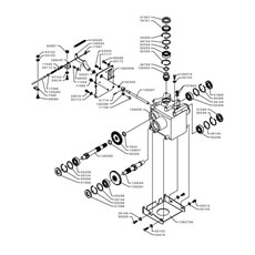 GEAR BOX AND DIFF-LOCK CABLE (from sn 592590 to sn 595071 from 2015 to 2015) spare parts