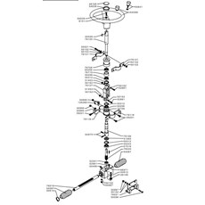 STEERING UNIT (from sn 363301 to sn 385500 from 2006 to 2007) spare parts