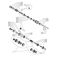 GEAR BOX(from s/n 344001 from 2005) spare parts